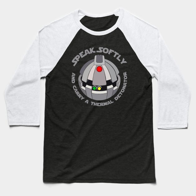 Thermal Detonator Baseball T-Shirt by PopCultureShirts